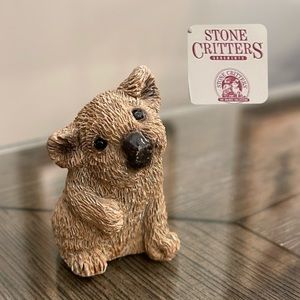 Vintage 1988 Stone Critter - Littles Koala
